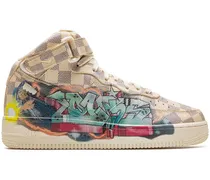 x Louis Vuitton Air Force 1 Mid Sneakers - Nude