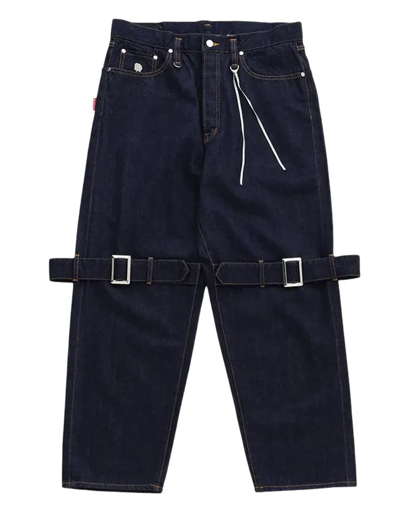 Mastermind Japan Five-Pocket-Jeans - Blau Blau