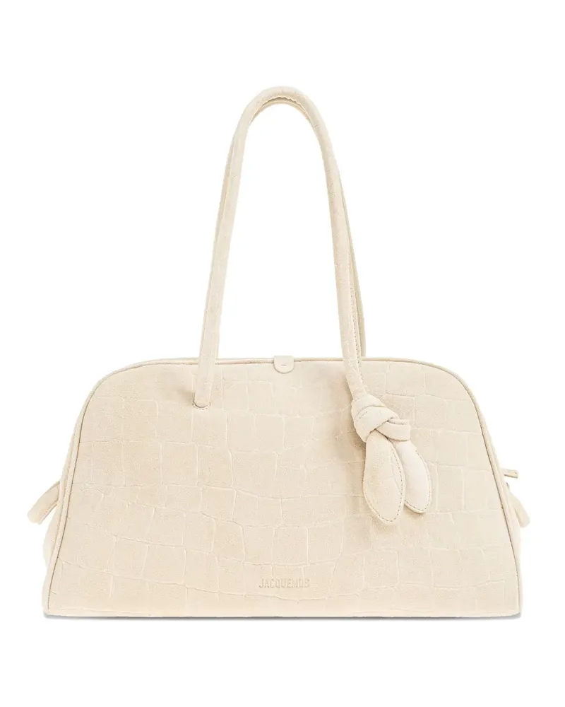 Jacquemus The Turismo Tote Bag mit Henkel - Nude Nude