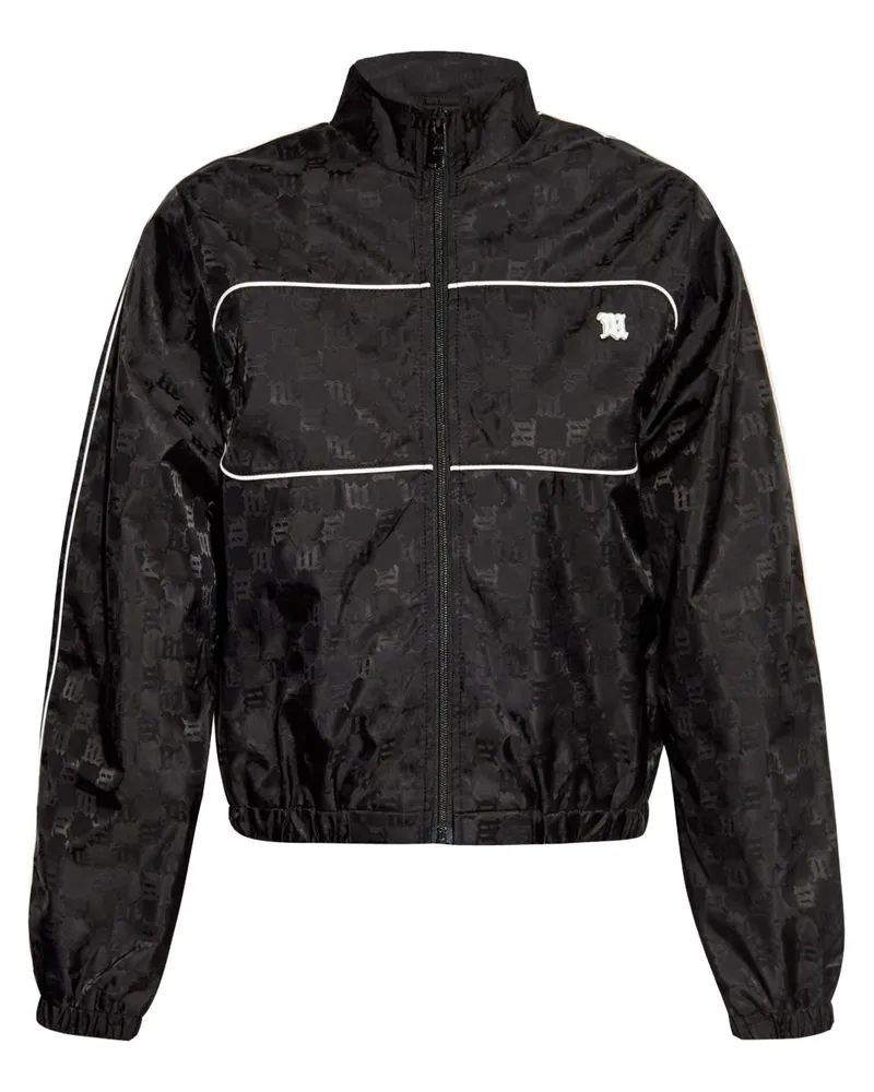 MISBHV Jacke mit Monogramm-Print - Schwarz Schwarz
