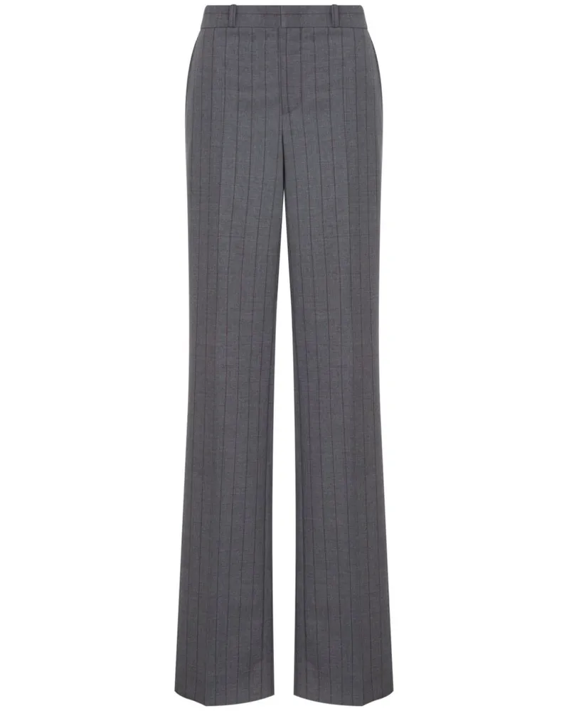 Moschino Hose mit Nadelstreifen - Grau Grau