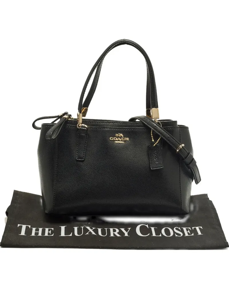 Coach large Christie satchel bag - Schwarz Schwarz