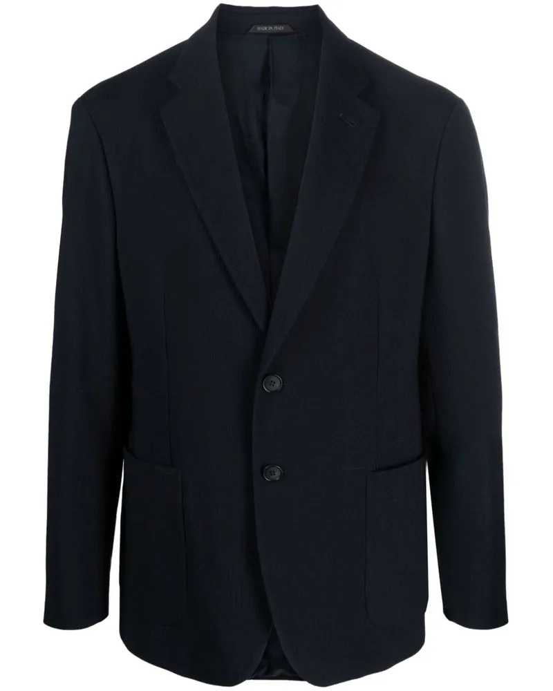 Giorgio Armani Einreihiges Sakko - Blau Blau