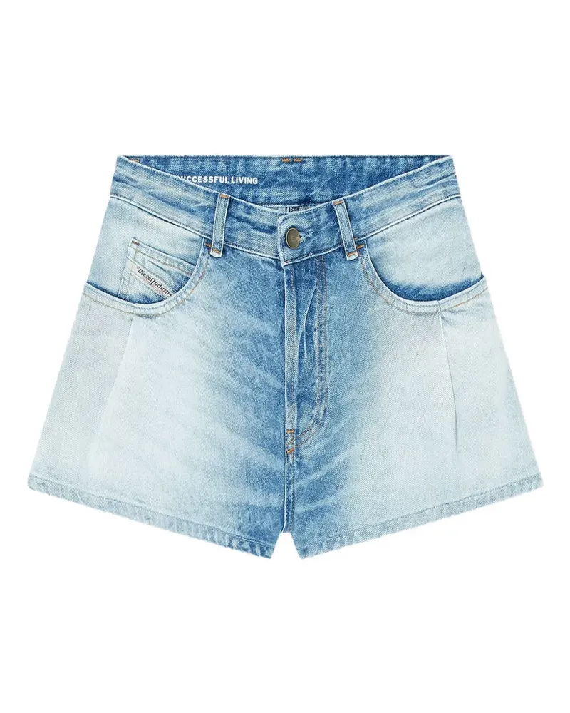 Diesel faded denim shorts - Blau Blau