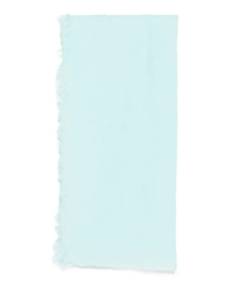 Destin frayed scarf - Blau Blau