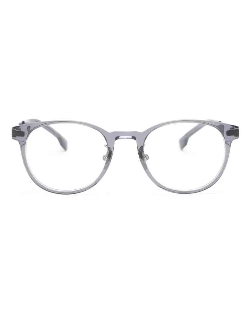 HUGO BOSS round-frame glasses - Grau Grau