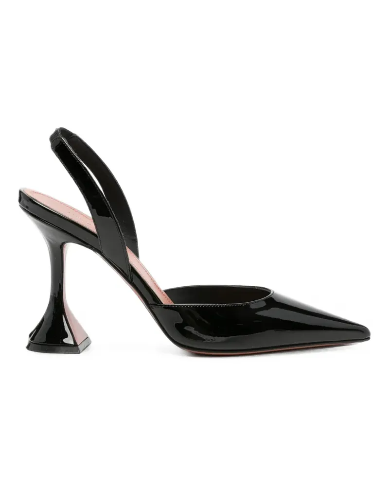 Amina Muaddi Hollis Slingback-Pumps - Schwarz Schwarz