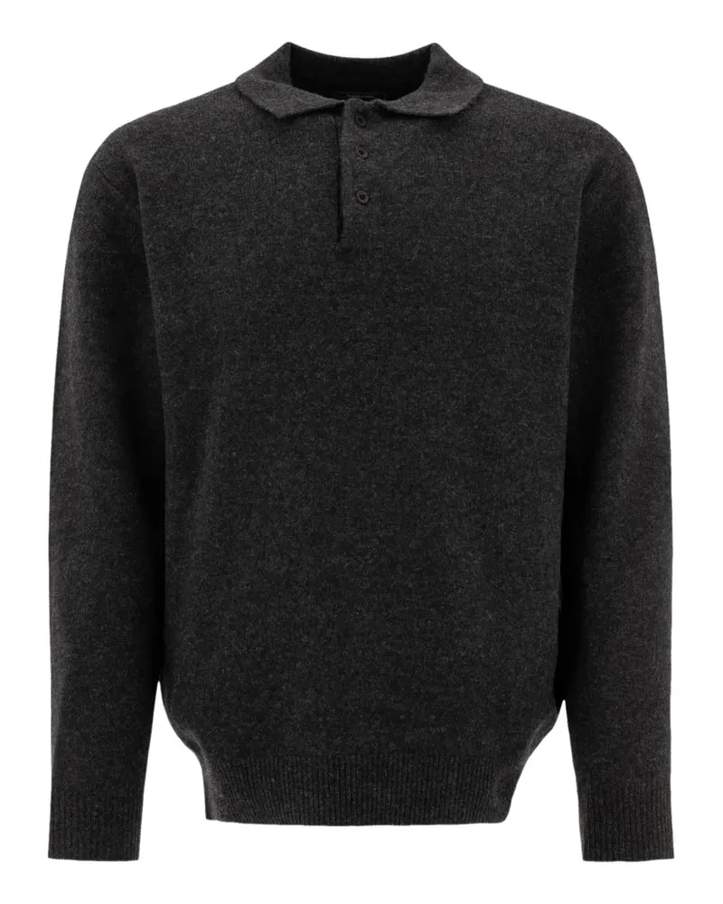 Beams Plus Klassisches Poloshirt - Grau Grau
