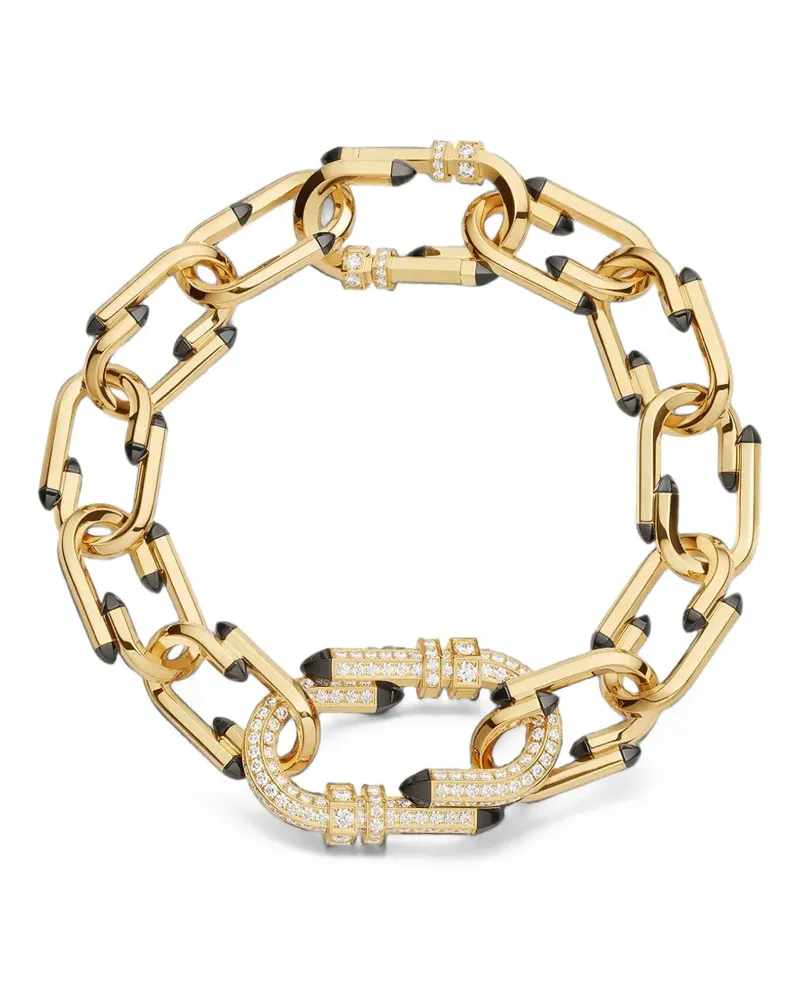 Nouvel Heritage Try Me Armband mit Diamant und Emaille - Gold Gold