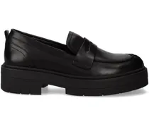 Chunky Plateau-Loafer - Schwarz