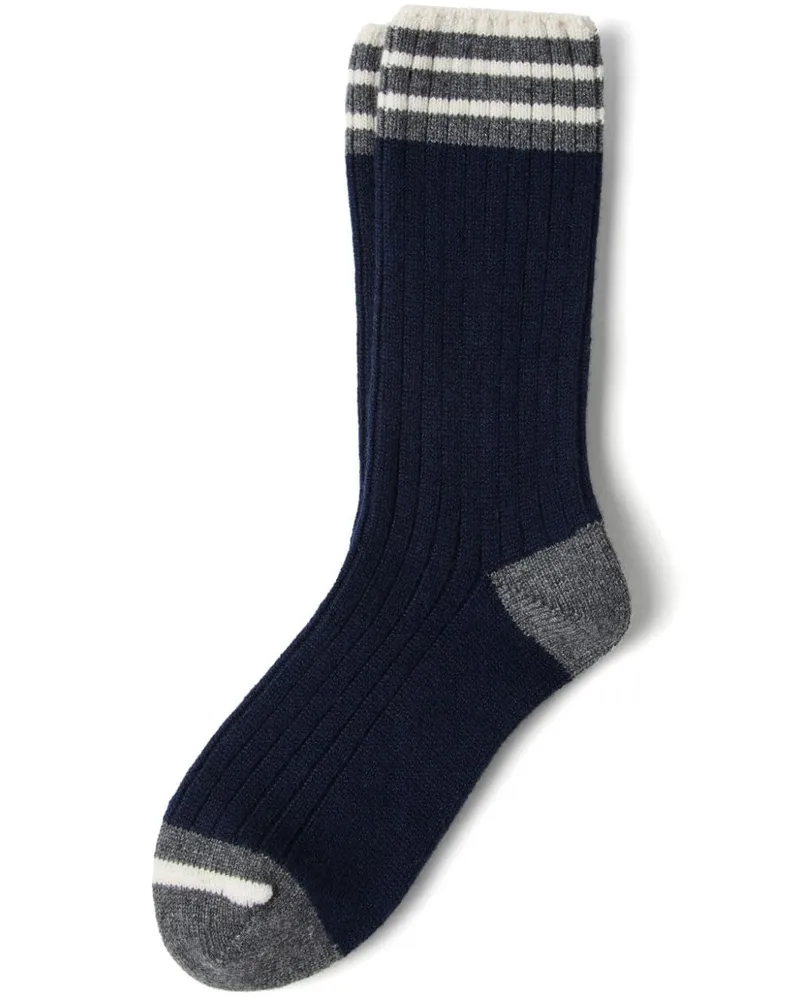 Brunello Cucinelli Socken aus Kaschmir - Blau Blau