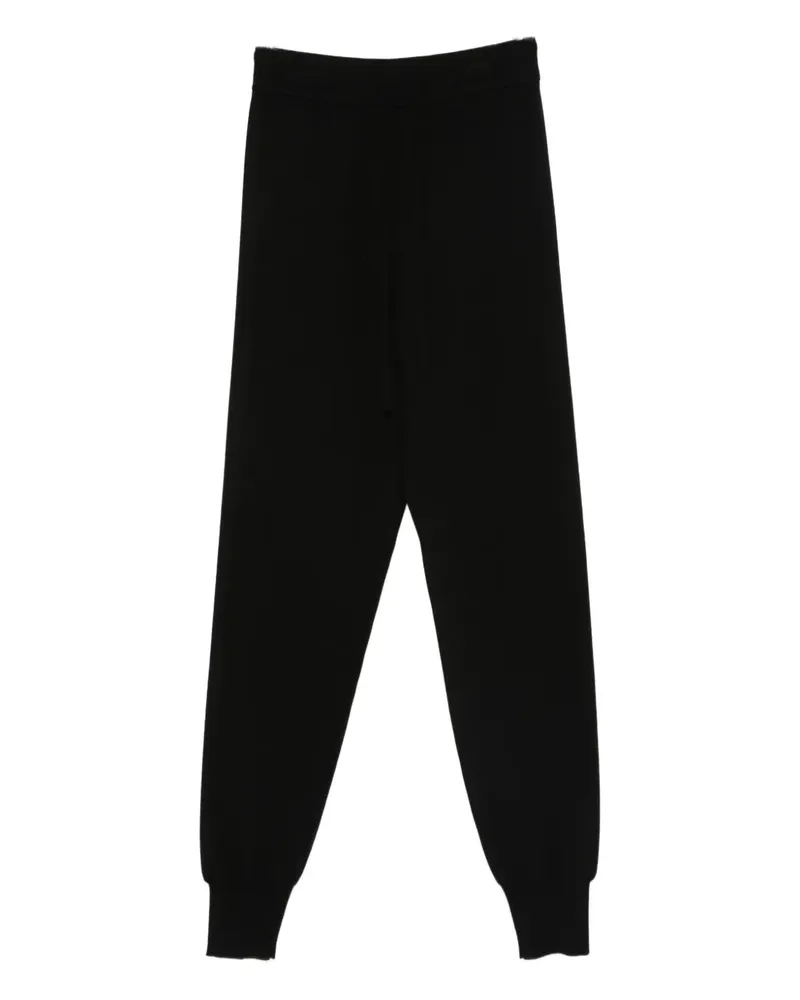 Twin-Set drawstring-waist pants - Schwarz Schwarz