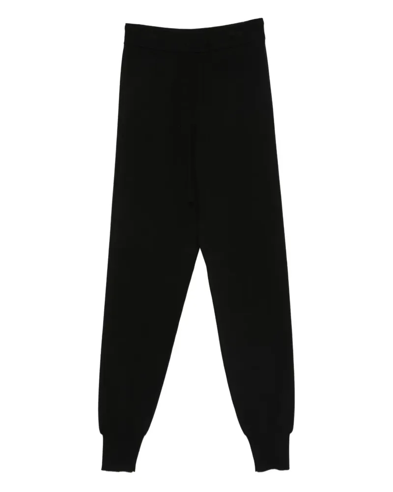 Twin-Set Hose mit Kordelzug - Schwarz Schwarz