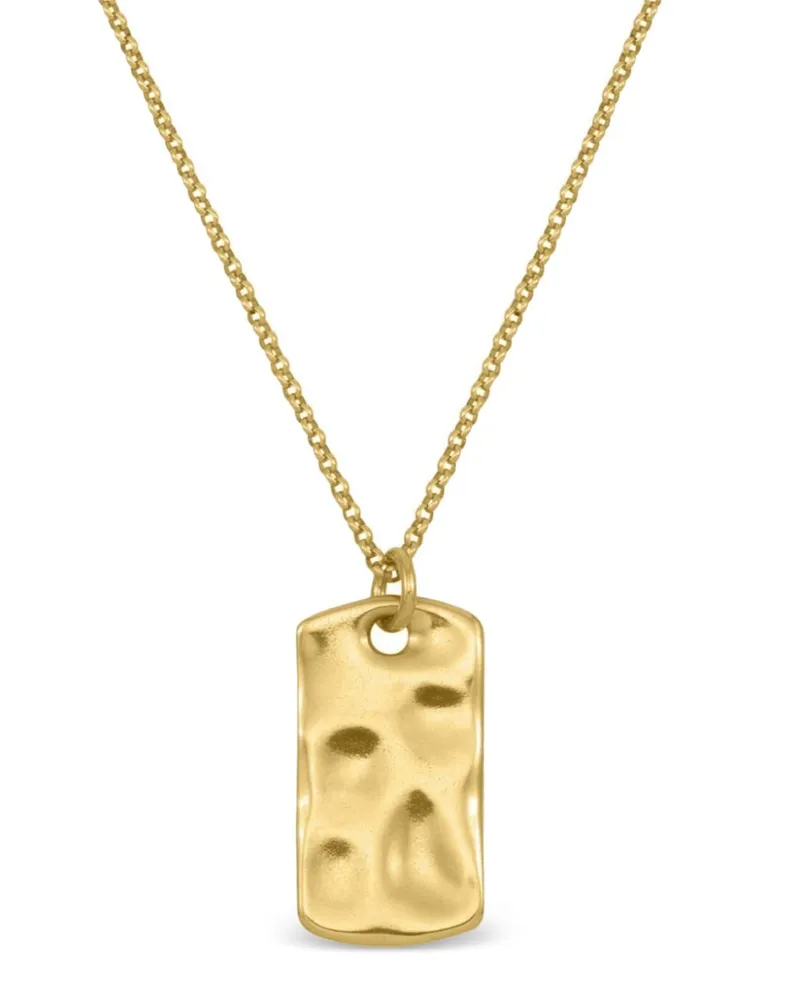 Dower & Hall Waterfall ID Halskette - Gold Gold