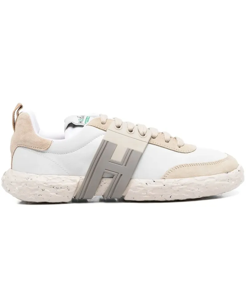 Hogan Sneakers mit Einsätzen - Weiß Weiß