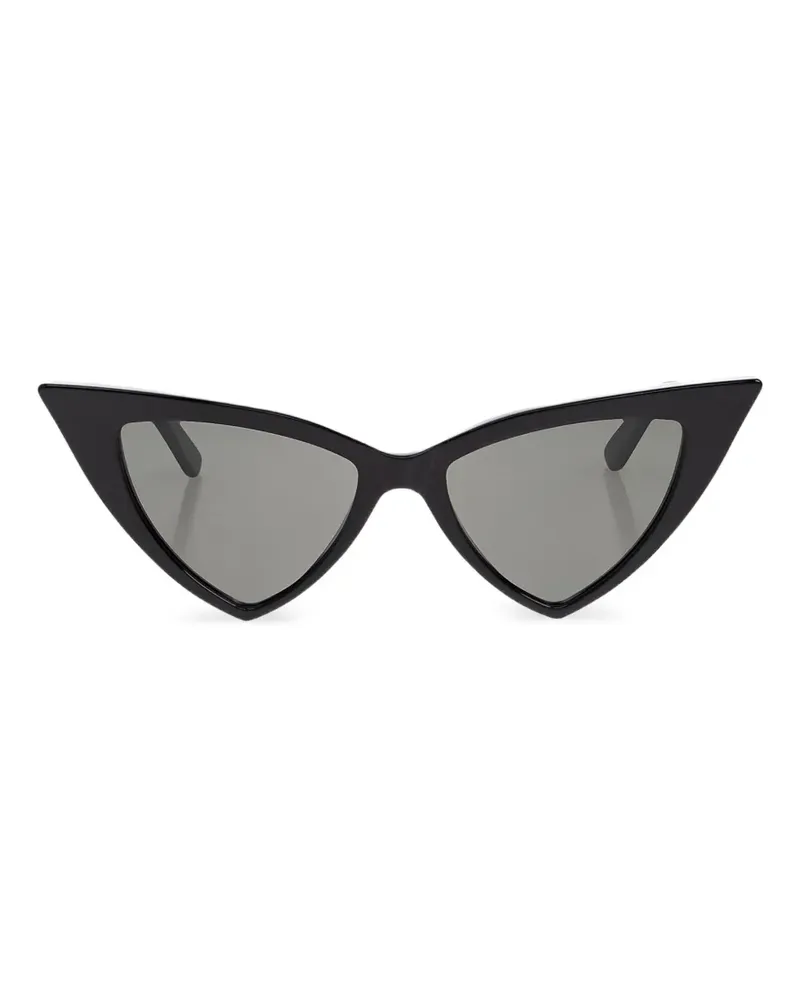 Alexander McQueen Cat-Eye-Sonnenbrille - Schwarz Schwarz