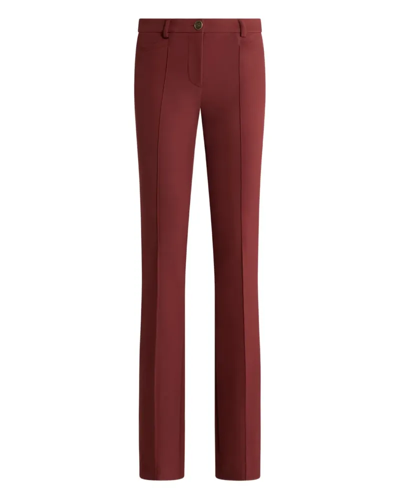 Etro Ausgestellte Hose - Rot Rot