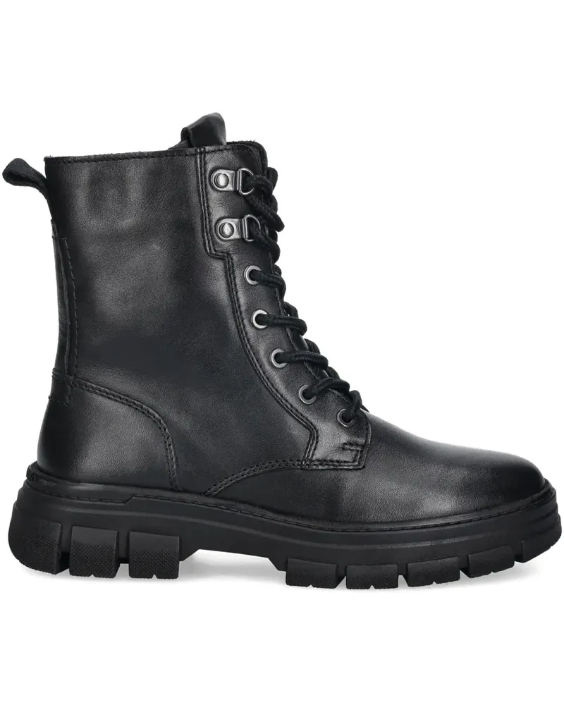 Marc O'Polo Josy Stiefel mit Schnürung 35mm - Schwarz Schwarz