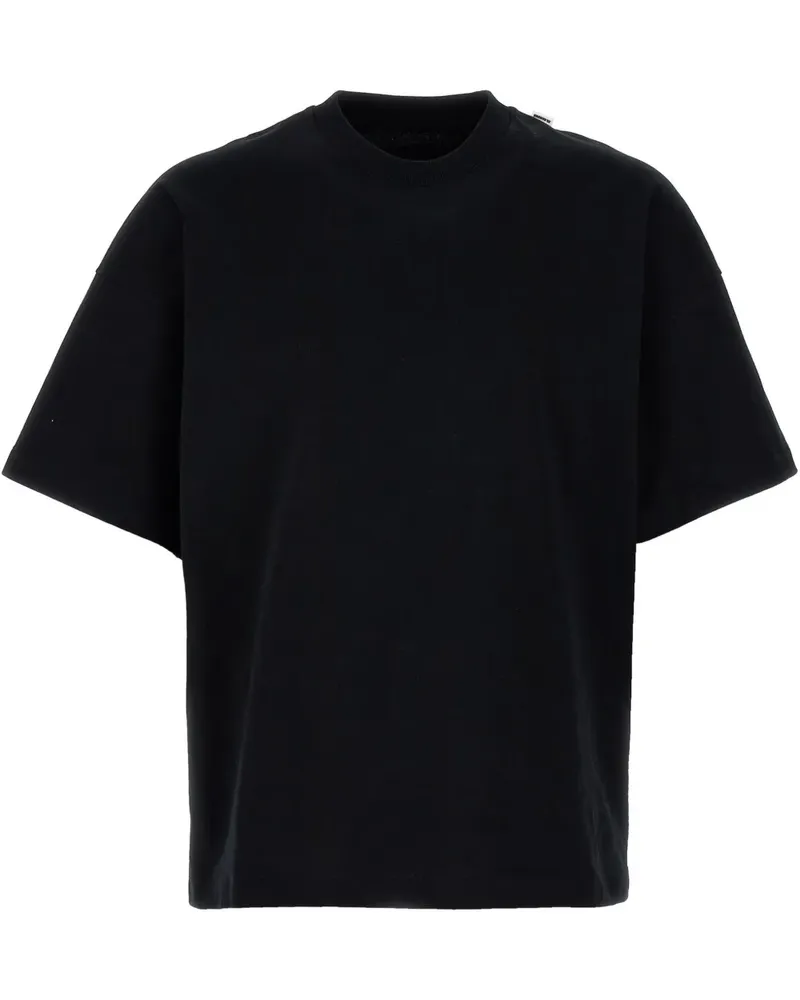 Jil Sander Klassisches T-Shirt - Schwarz Schwarz
