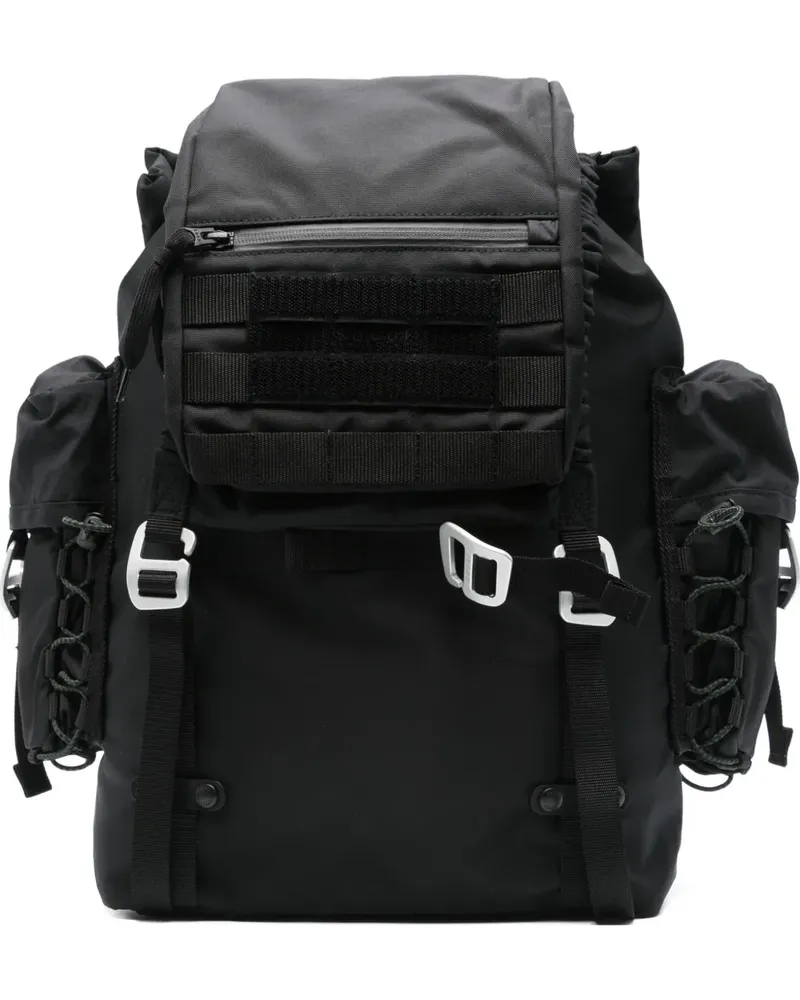 Sacai Rucksack mit Kordelzug - Schwarz Schwarz