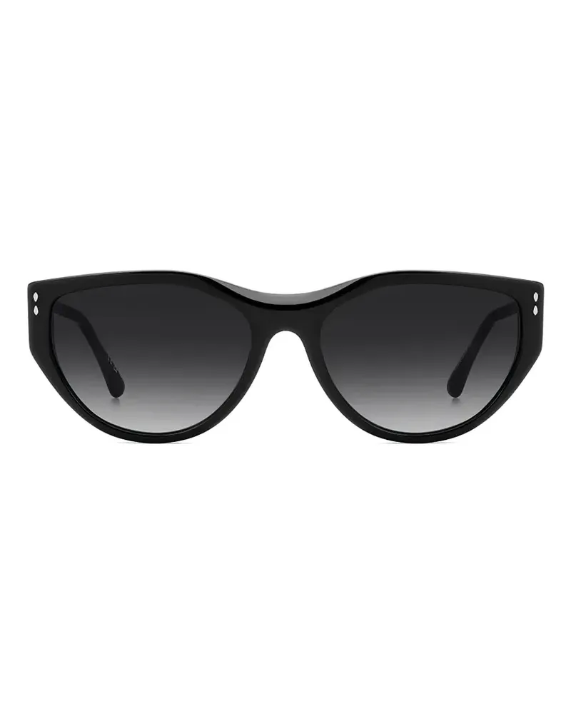 Isabel Marant Sonnenbrille mit Cat-Eye-Gestell - Schwarz Schwarz