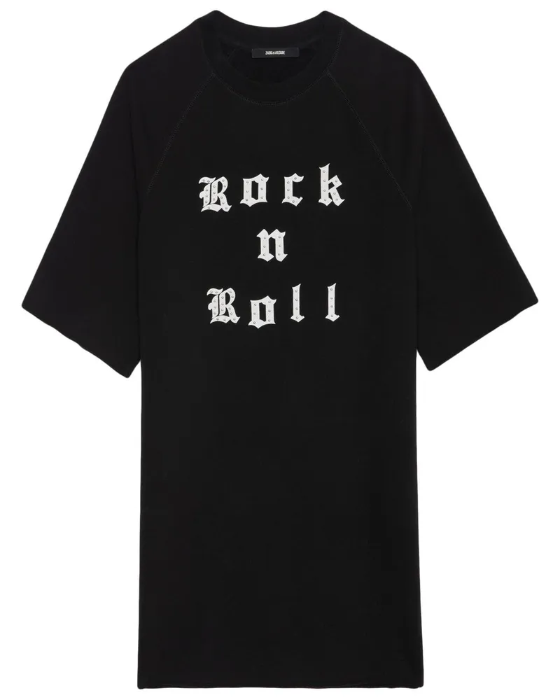 Zadig & Voltaire Grace T-Shirtkleid - Schwarz Schwarz