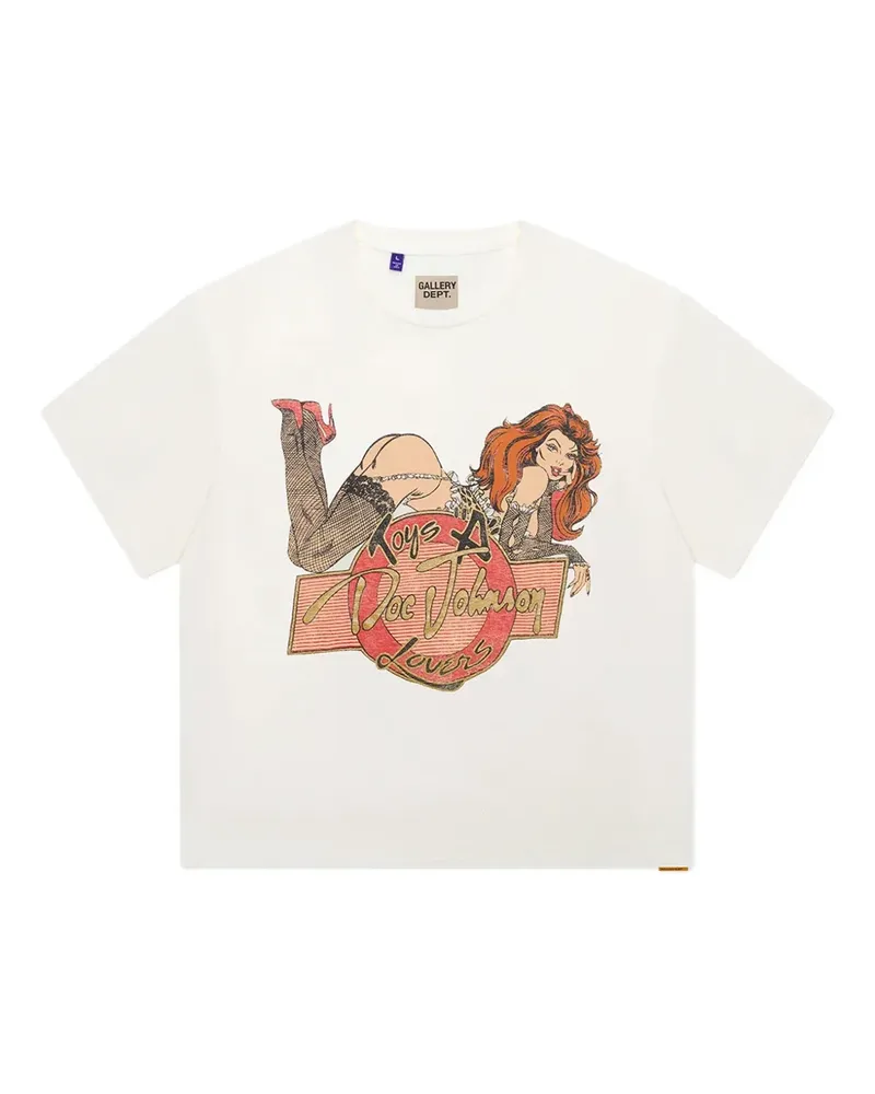 GALLERY DEPT. x Doc Johnson Toys 4 Love T-Shirt - Weiß Weiß