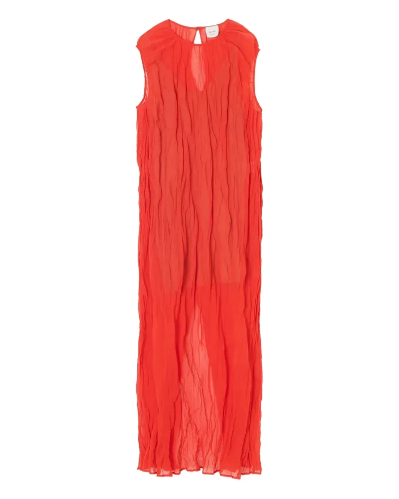 ALYSI Ärmelloses Maxikleid - Rot Rot