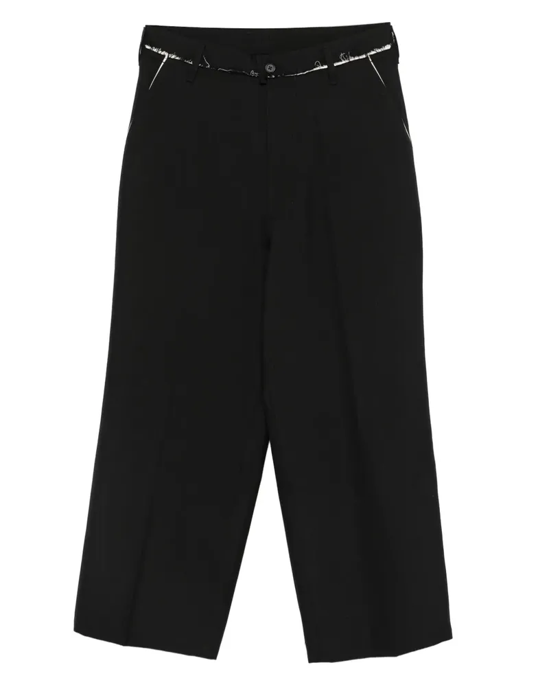 Camiel Fortgens Hose im Distressed-Look - Schwarz Schwarz