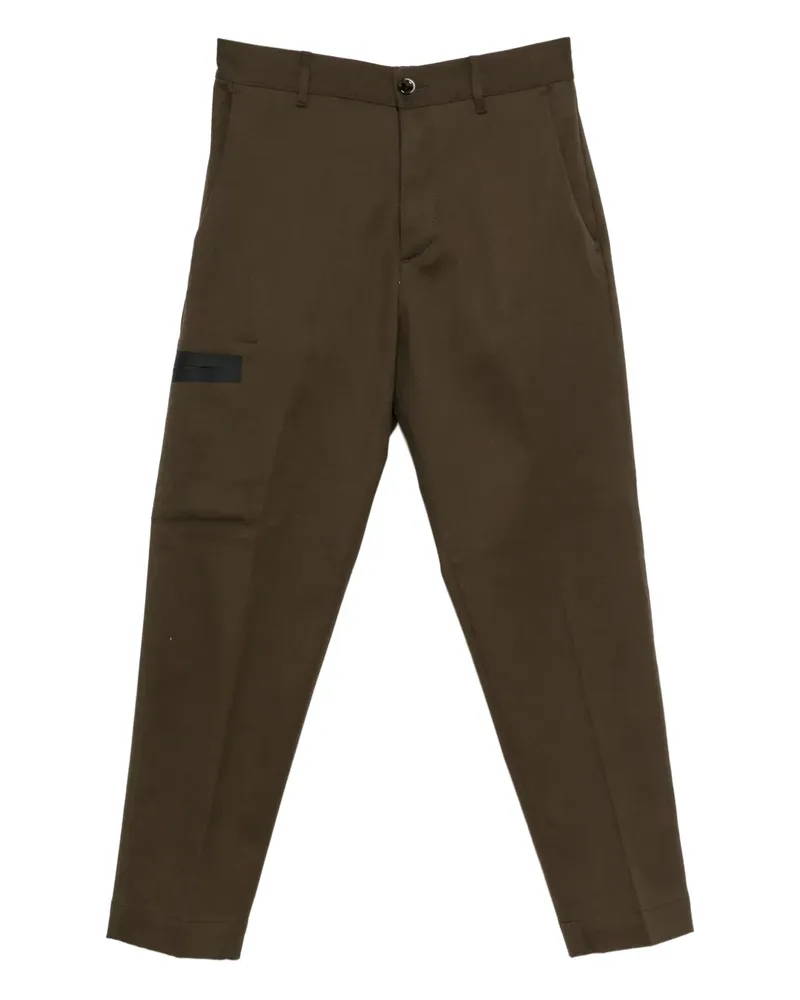 nine:inthe:morning Hose mit Patches - Grün Grün