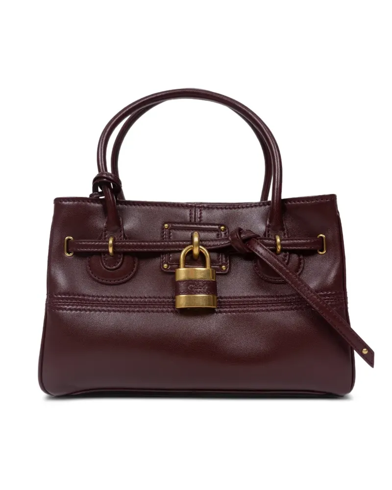 Chloé Paddington Tote Bag aus Leder - Rot Rot