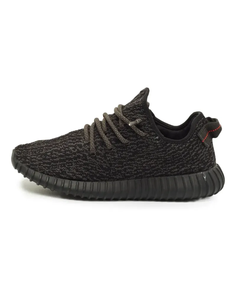adidas Boost 350 knitted sneakers - Schwarz Schwarz