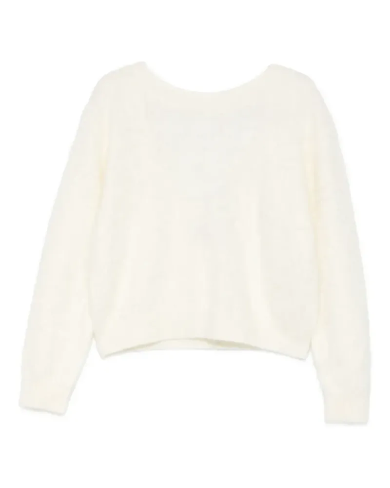BERNADETTE Pullover mit Perlen - Nude Nude