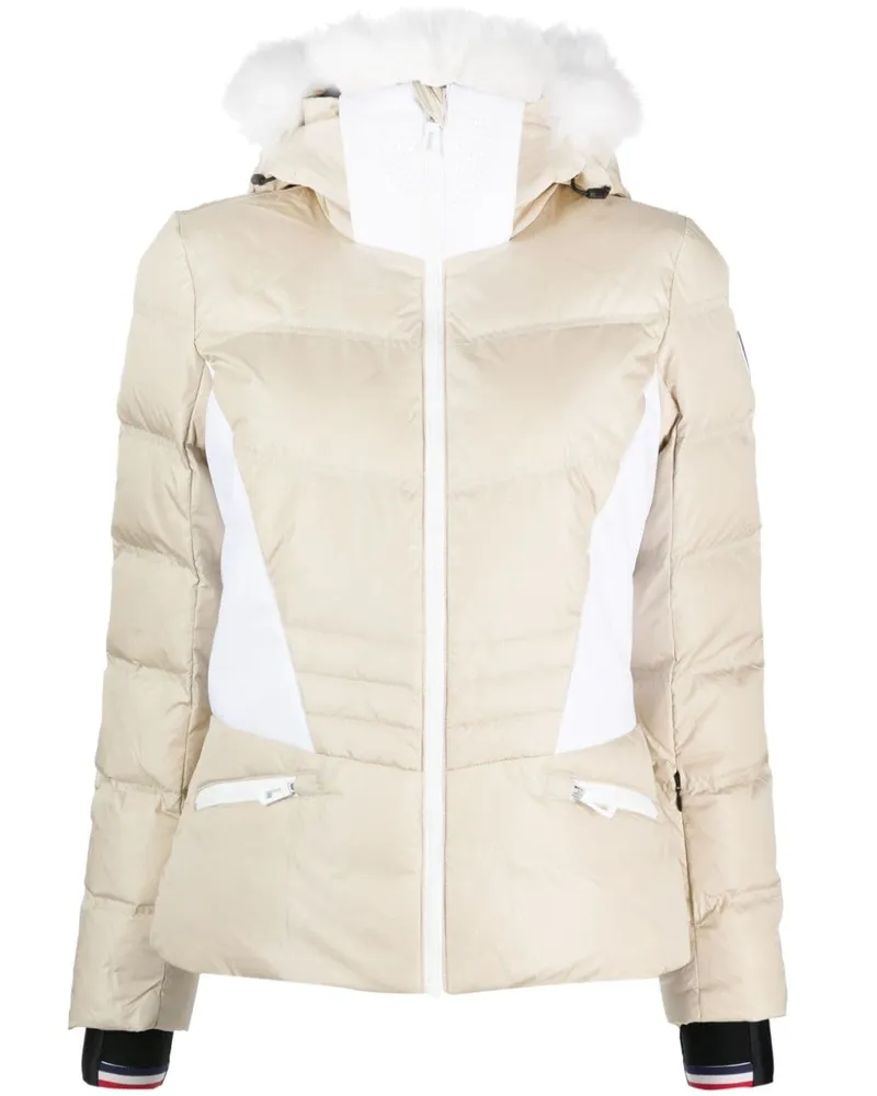 Rossignol Ruby Daunen-Skijacke aus Merinowolle - Nude Nude