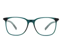 Brille mit eckigem Gestell - Grün