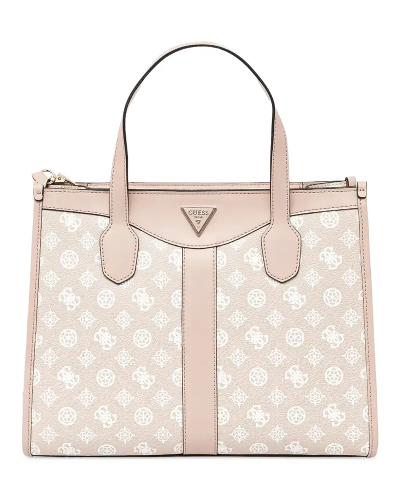 Guess Shopper mit Monogramm - Rosa Rosa