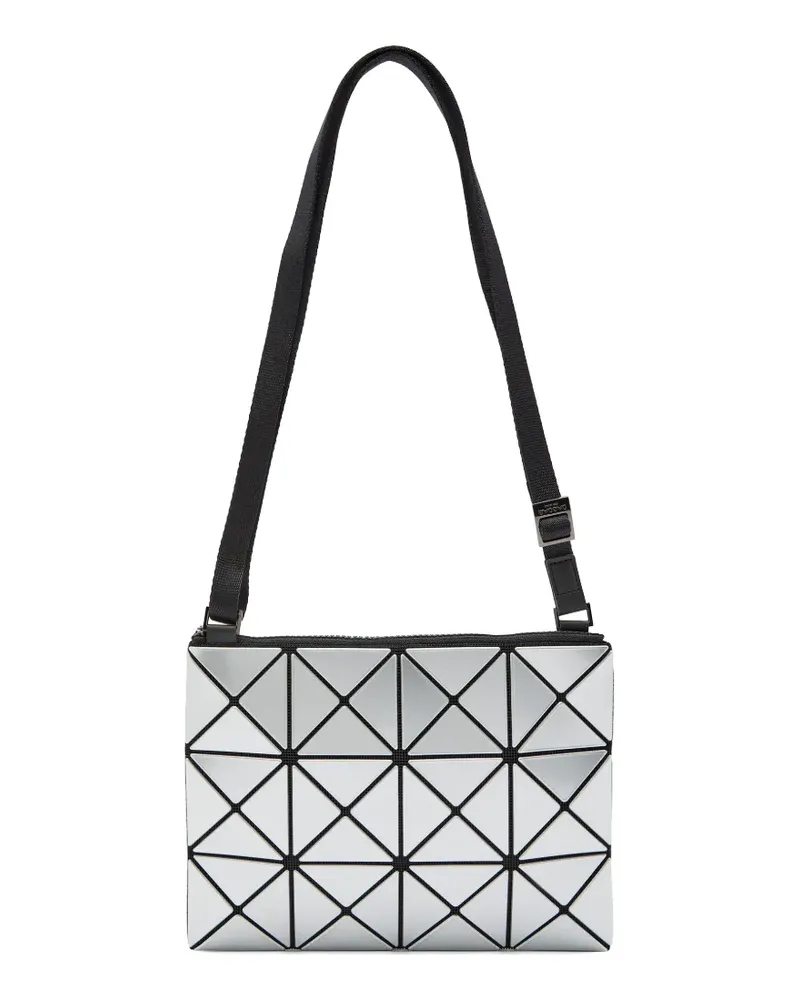 Issey Miyake Lucent geometric-panel cross-body bag - Silber Silber