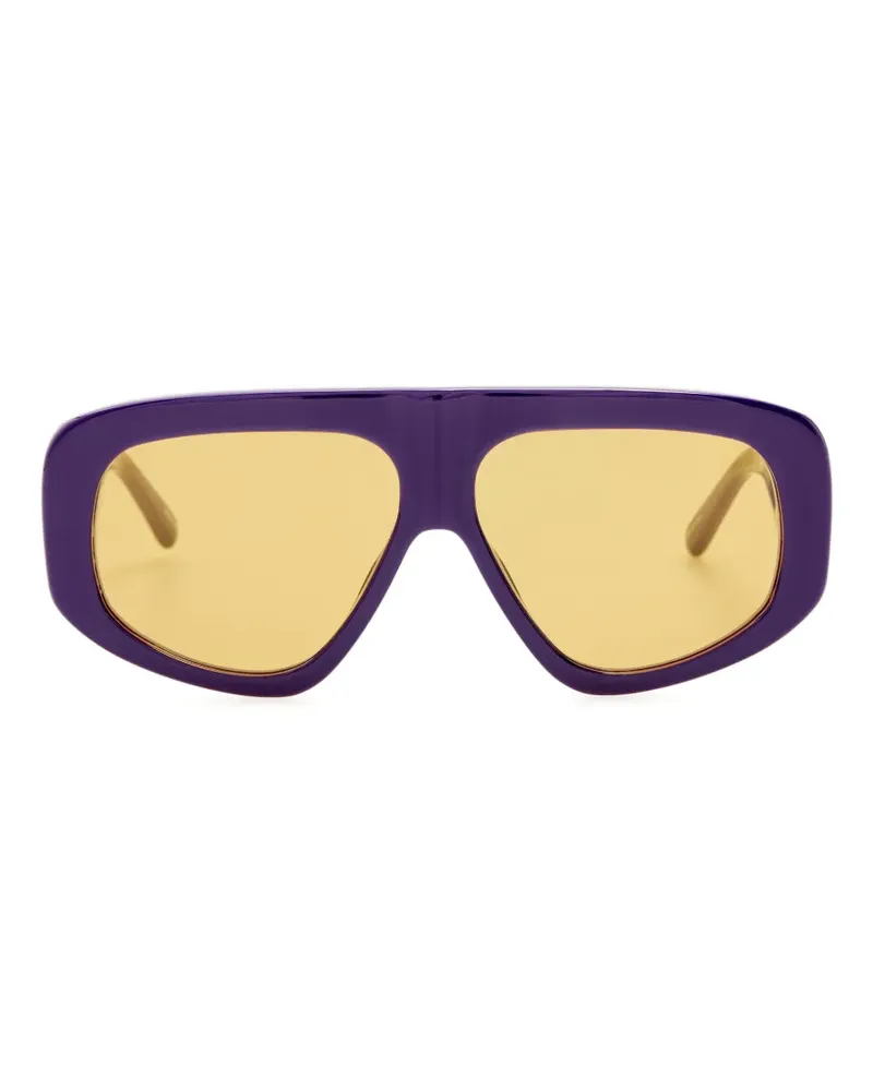 ATTICO x Linda Farrow Milano oversized sunglasses - Violett Violett
