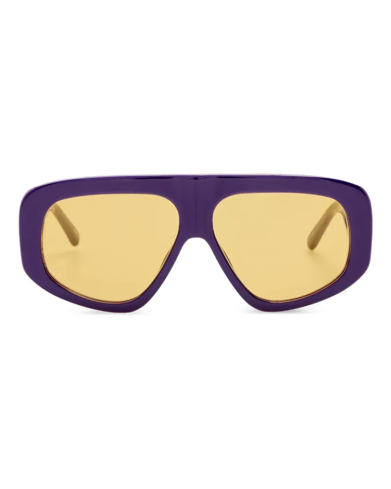 ATTICO x Linda Farrow Milano oversized sunglasses - Violett Violett