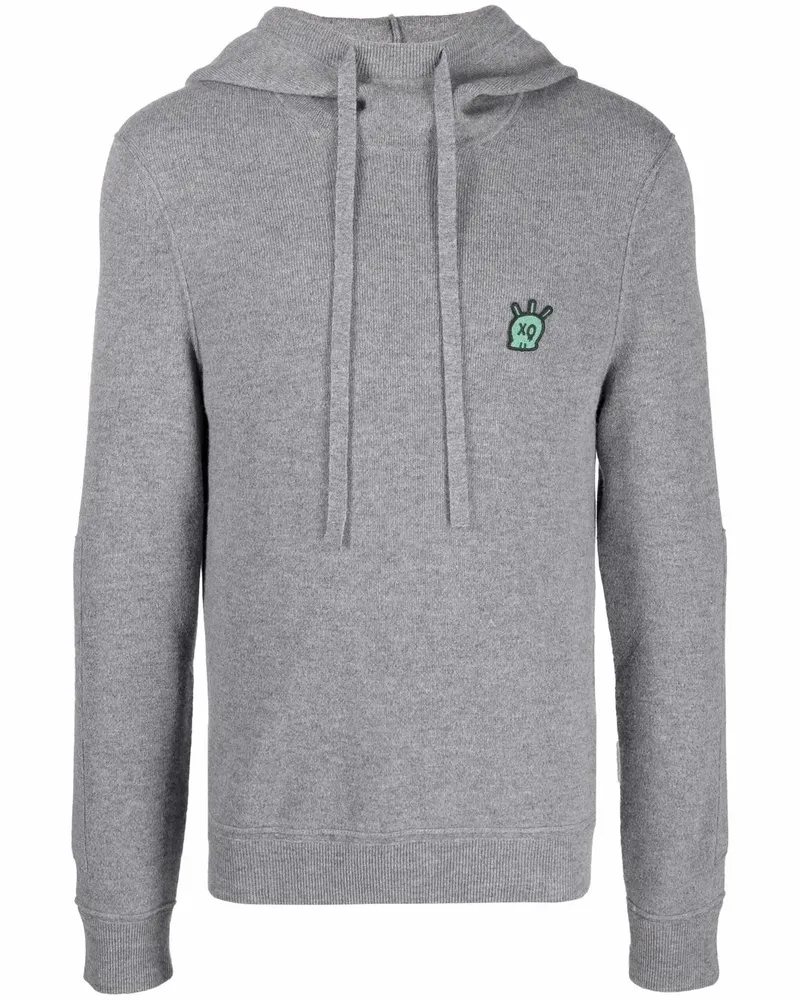 Zadig & Voltaire Hoodie aus Merinowolle - Grau Grau