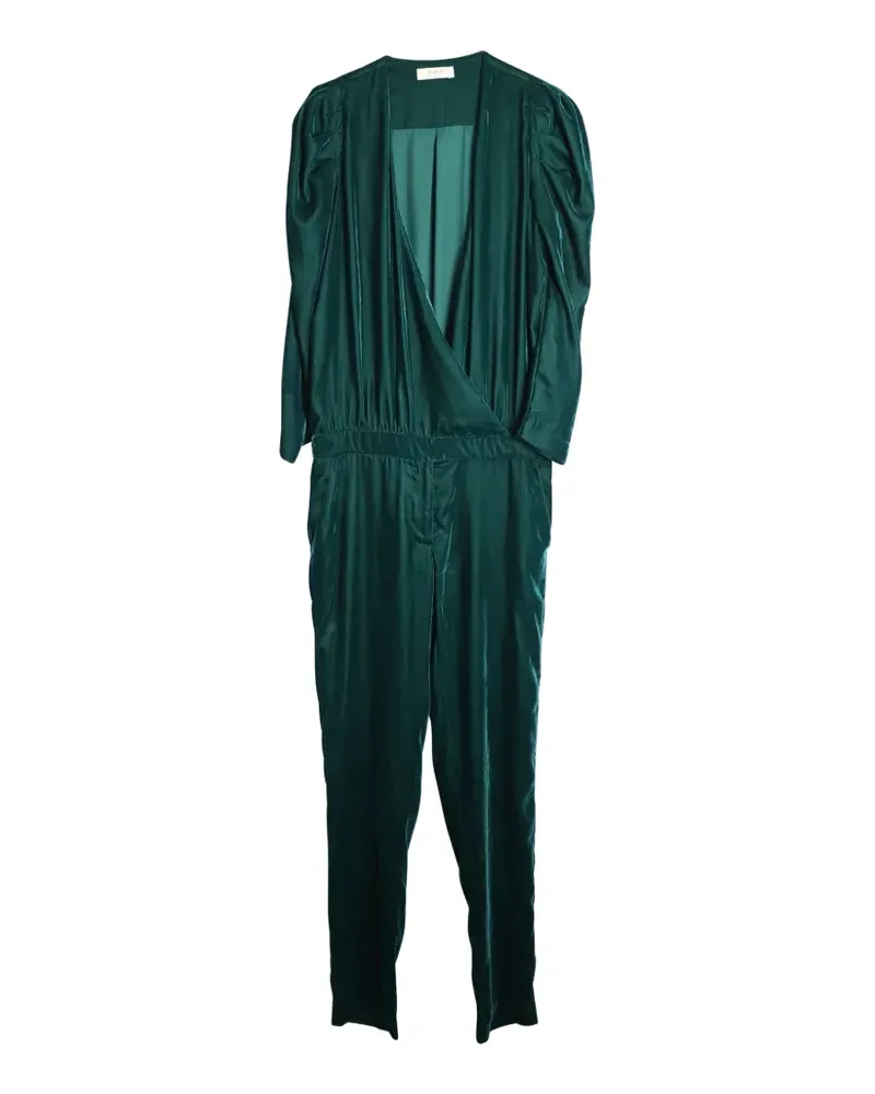 ba&sh Grüner Jumpsuit Grün