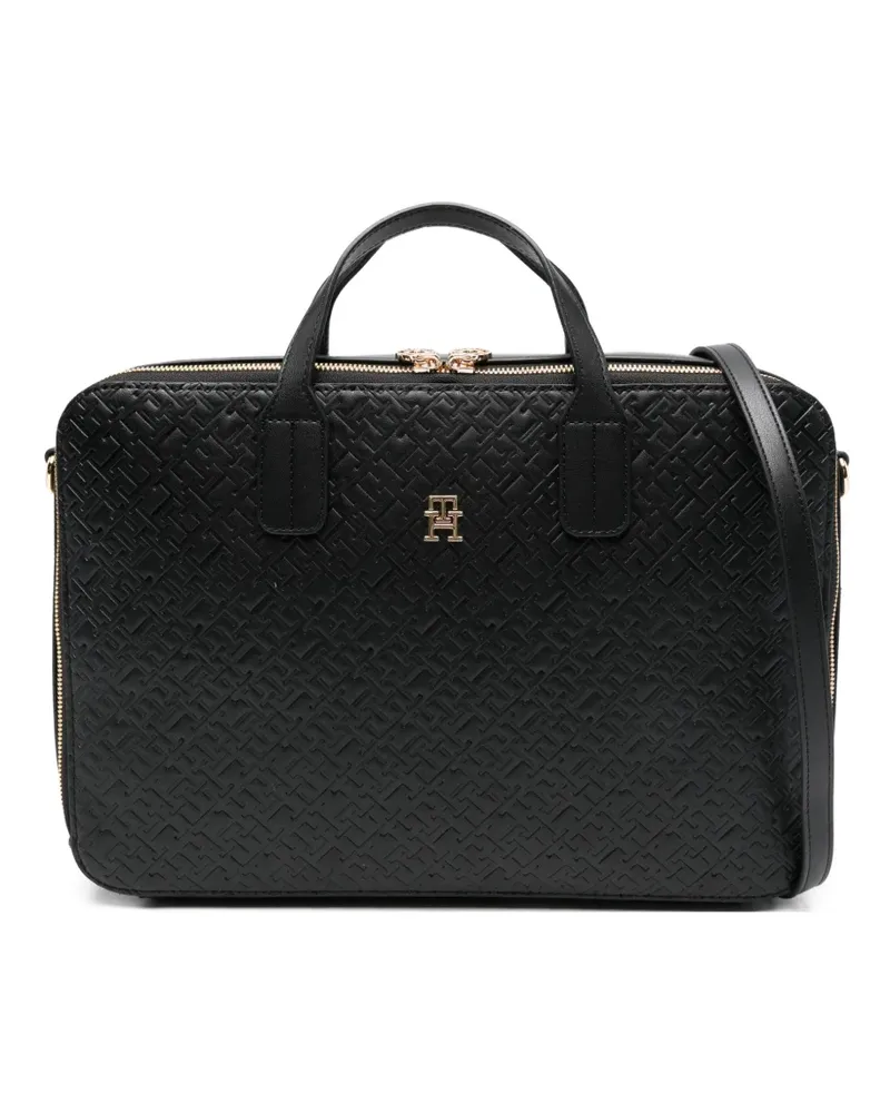 Tommy Hilfiger Icon Laptoptasche - Schwarz Schwarz