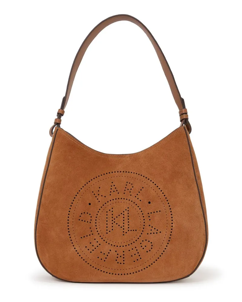 Karl Lagerfeld K/Circle Schultertasche - Braun Braun