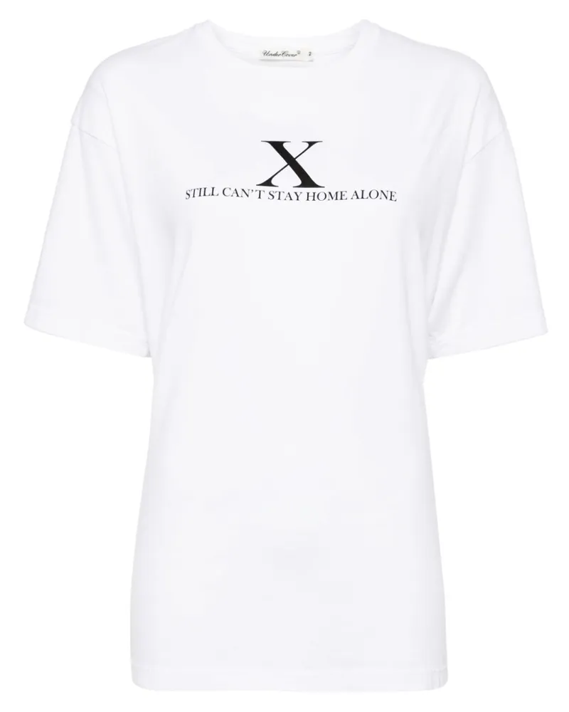 Undercover T-Shirt mit grafischem Print - Weiß Weiß