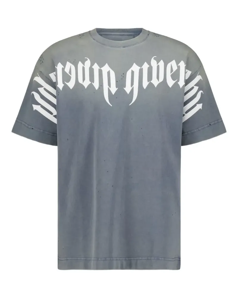 Givenchy T-Shirt mit Logo - Blau Blau