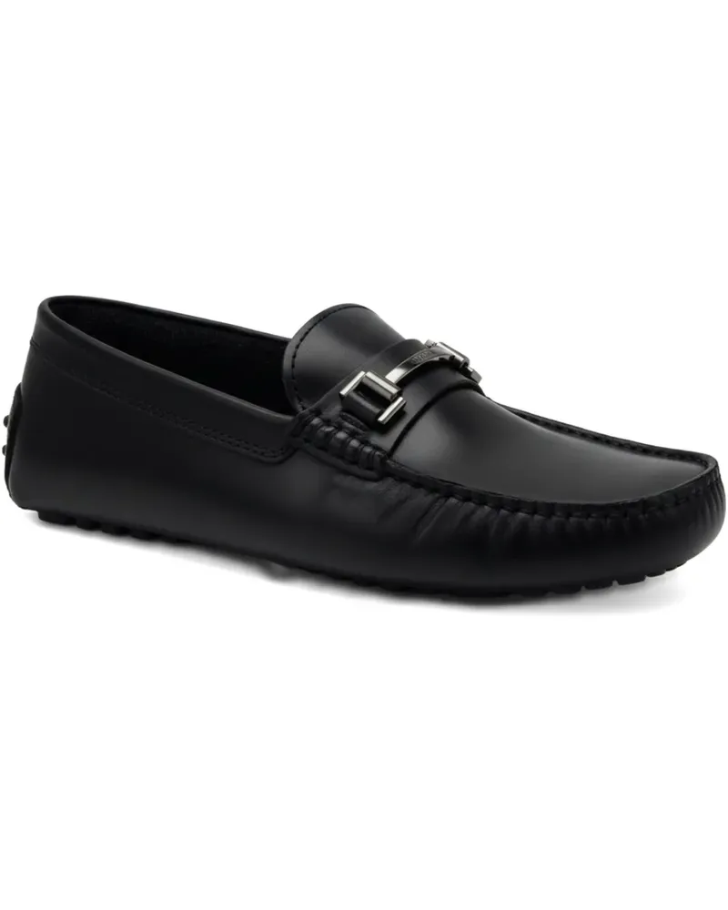 TOD'S metal detail loafers - Schwarz Schwarz