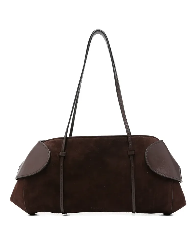 NEOUS Schultertasche aus Wildleder - Braun Braun