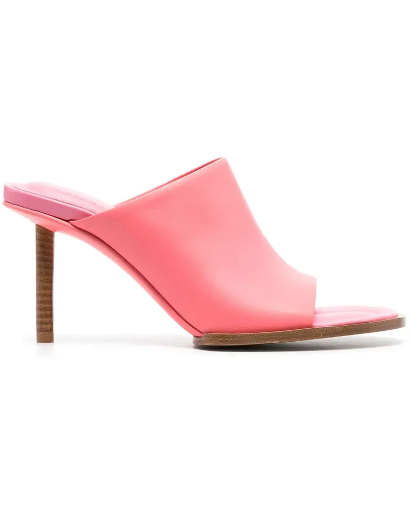 Jacquemus Les Mules Rond Carré Mules - Rosa Rosa