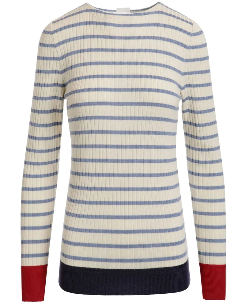 Bally Klassisches Langarmshirt - Weiß Weiß