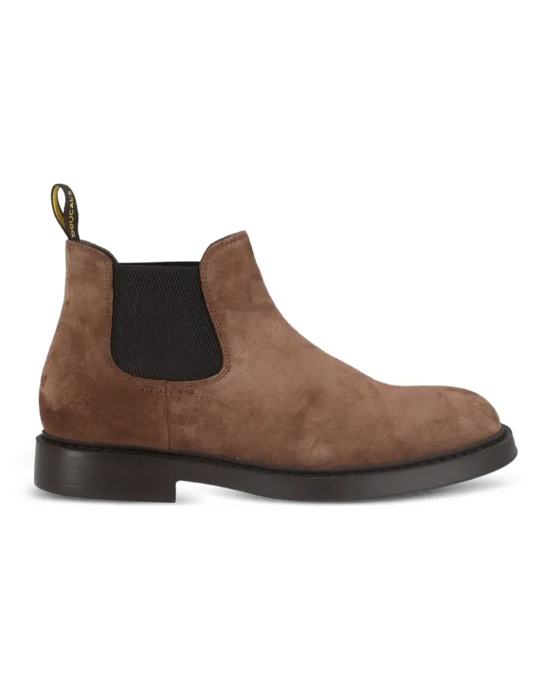 Doucal´s Chelsea-Boots aus Wildleder - Braun Braun